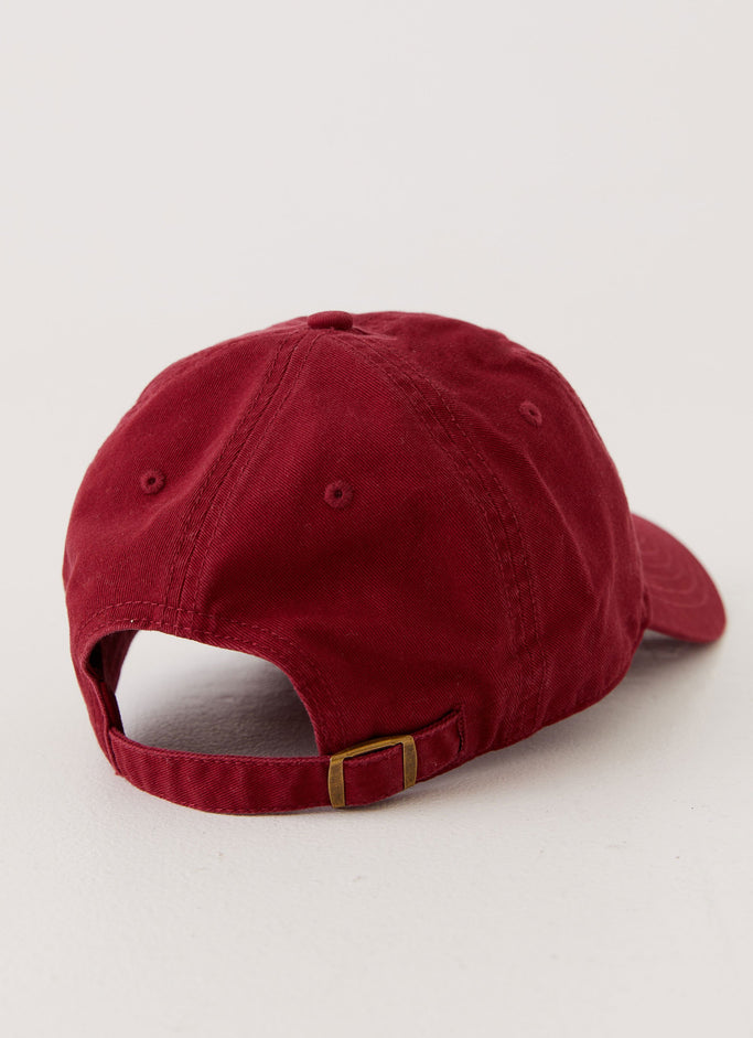 Rosehip Baseball Cap - Dark Red