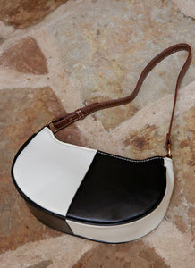 Modern Girl Handbag - Black and White - Peppermayo