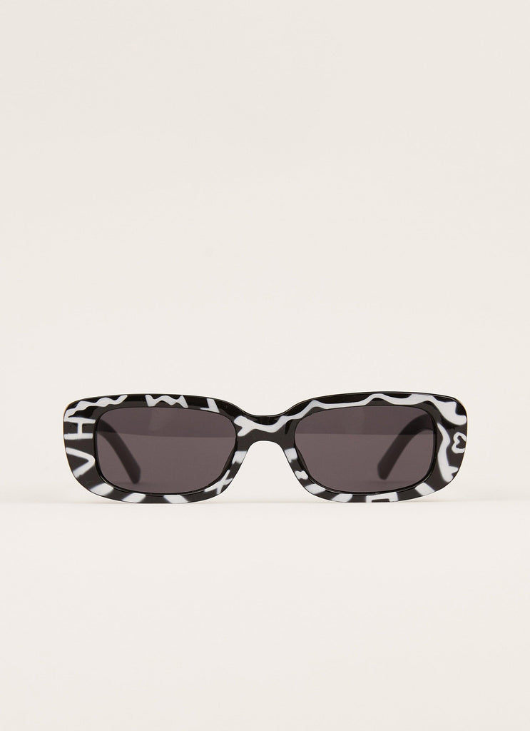 Downtown LA Sunglasses - Zebra - Peppermayo
