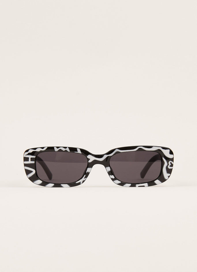 Downtown LA Sunglasses - Zebra