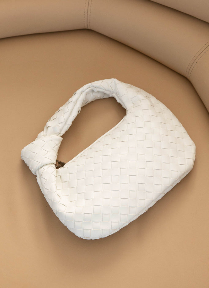 Jamelia Shoulder Bag - White